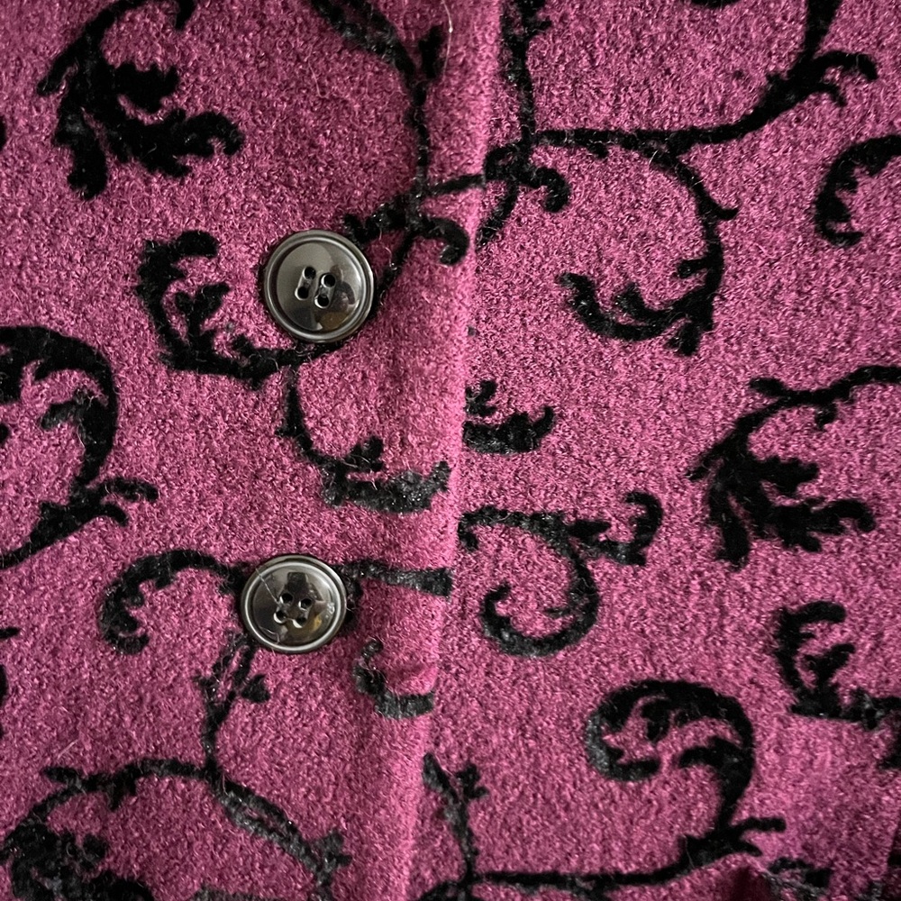 Pendleton XL Purple Wool Blend Blazer - Picture 2 of 8